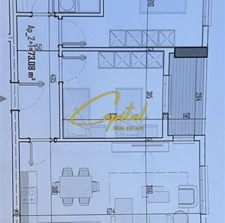 SHITET APARTAMENT 2+1 PASKUQAN 87.000 EURO