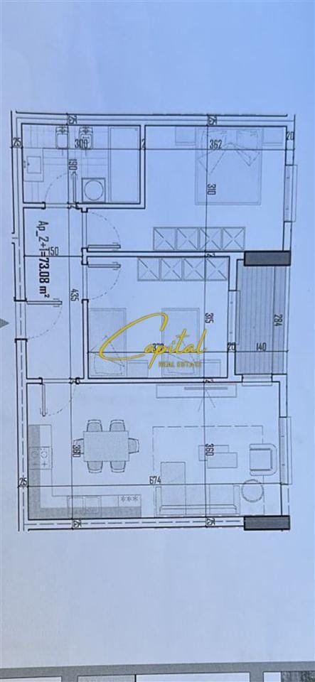 SHITET APARTAMENT 2+1 PASKUQAN 87.000 EURO