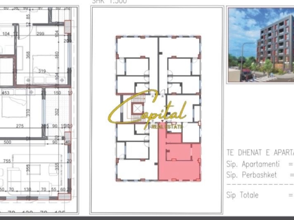 SHITET APARTAMENT 1+1 PASKUQAN 120.000 EURO