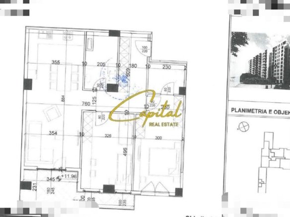 SHITET APARTAMENT 2+1 RRUGA DRITAN HOXHA 210.000 EURO
