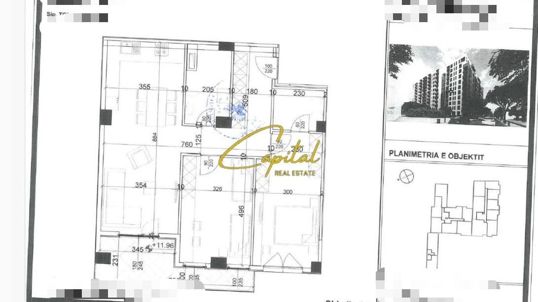 SHITET APARTAMENT 2+1 RRUGA DRITAN HOXHA 210.000 EURO