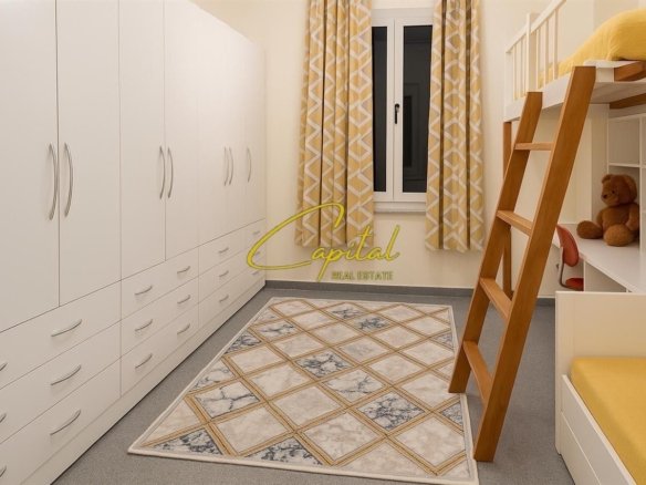 APARTAMENT ME QERA 2+1 QENDER 600 EURO