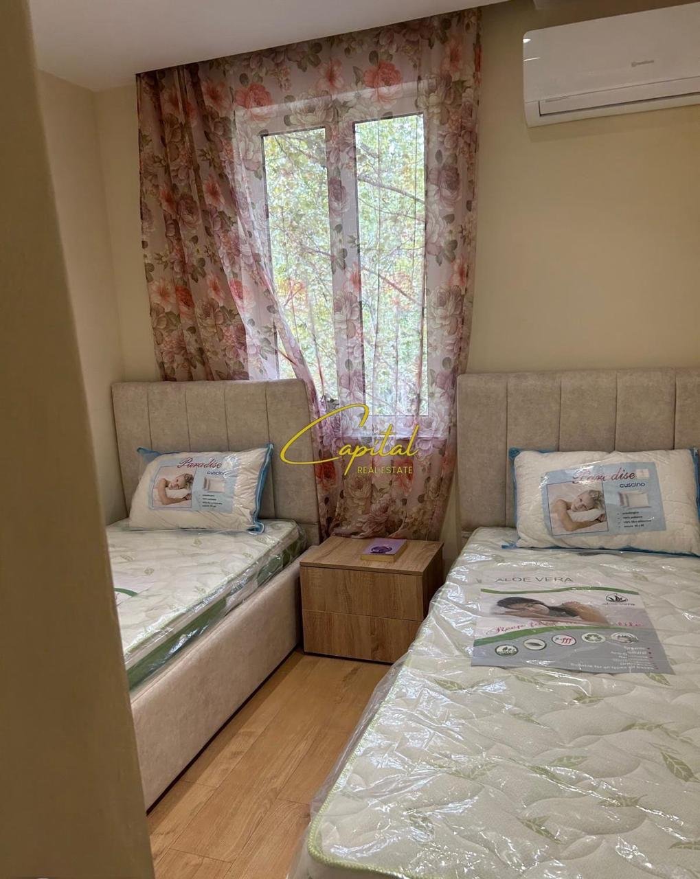 APARTAMENT ME QERA 2+1 VASIL SHANTO 55.000 LEKE