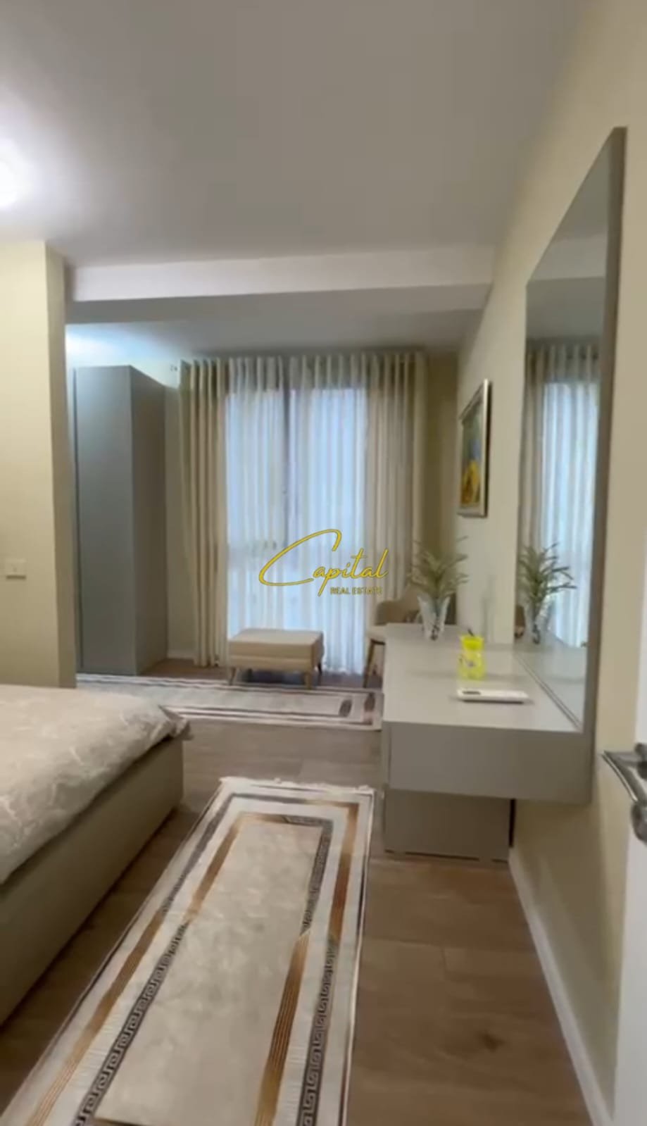 APARTAMENT ME QERA 2+1 RRUGA MINE PEZA 1.200 EURO