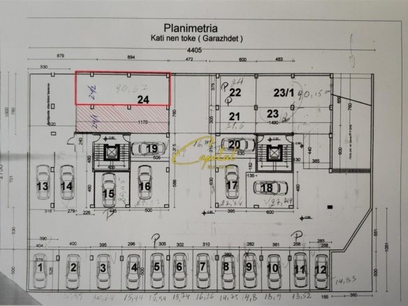 SHITET MAGAZINE-GARAZH 45 M2 KOMUNA E PARISIT 50.000 EURO