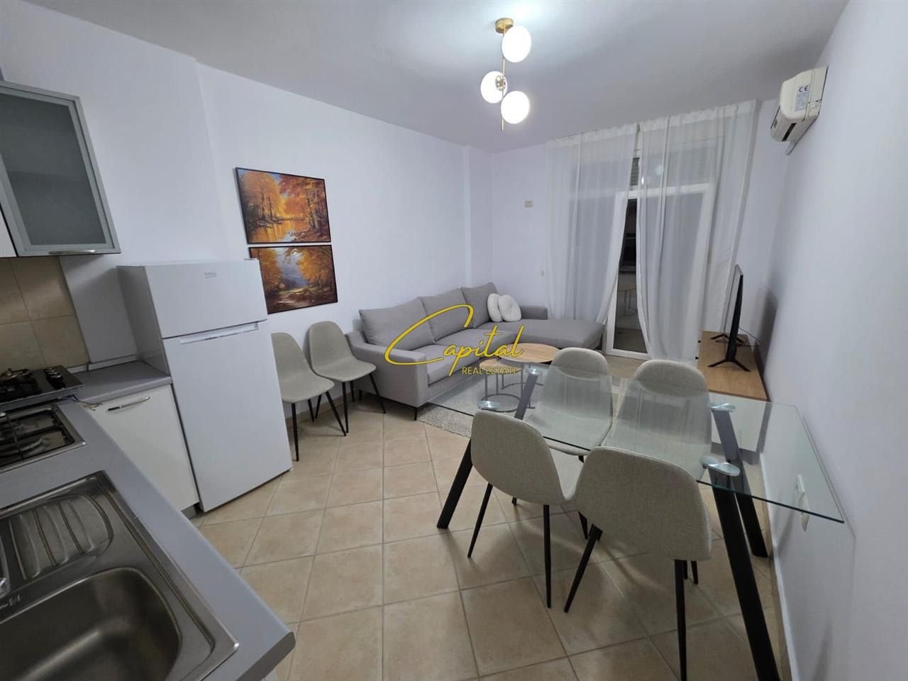 APARTAMENT ME QERA 1+1 ISH EKSPOZITA 650 EURO
