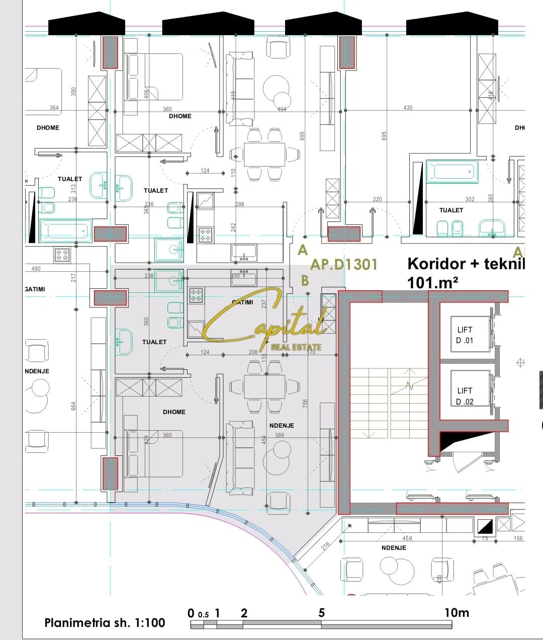 WhatsApp Image 2025-12-01 at 8.43.30 AM SHITET APARTAMENT 1+1 EKSPOZITA BUILDING 34.400.000 LEKE