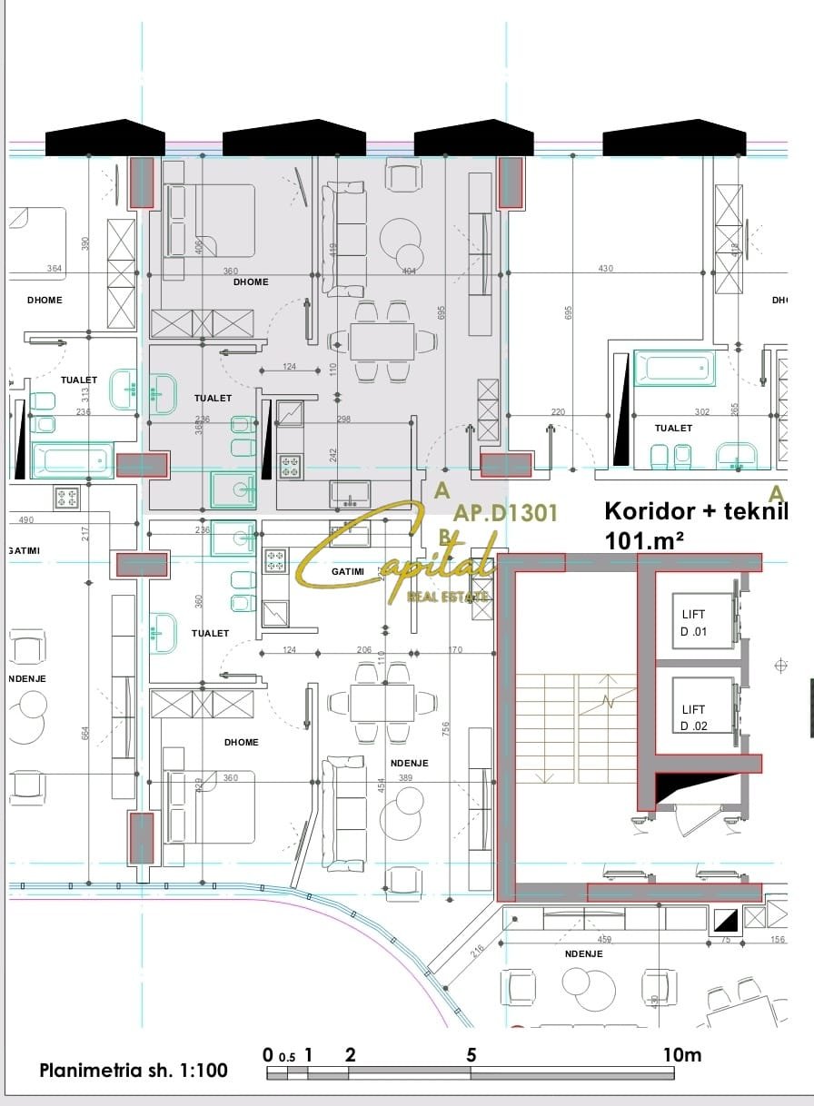 WhatsApp Image 2025-12-01 at 8.44.04 AM SHITET APARTAMENT 1+1 EKSPOZITA BUILDING 31.000.000 LEKE