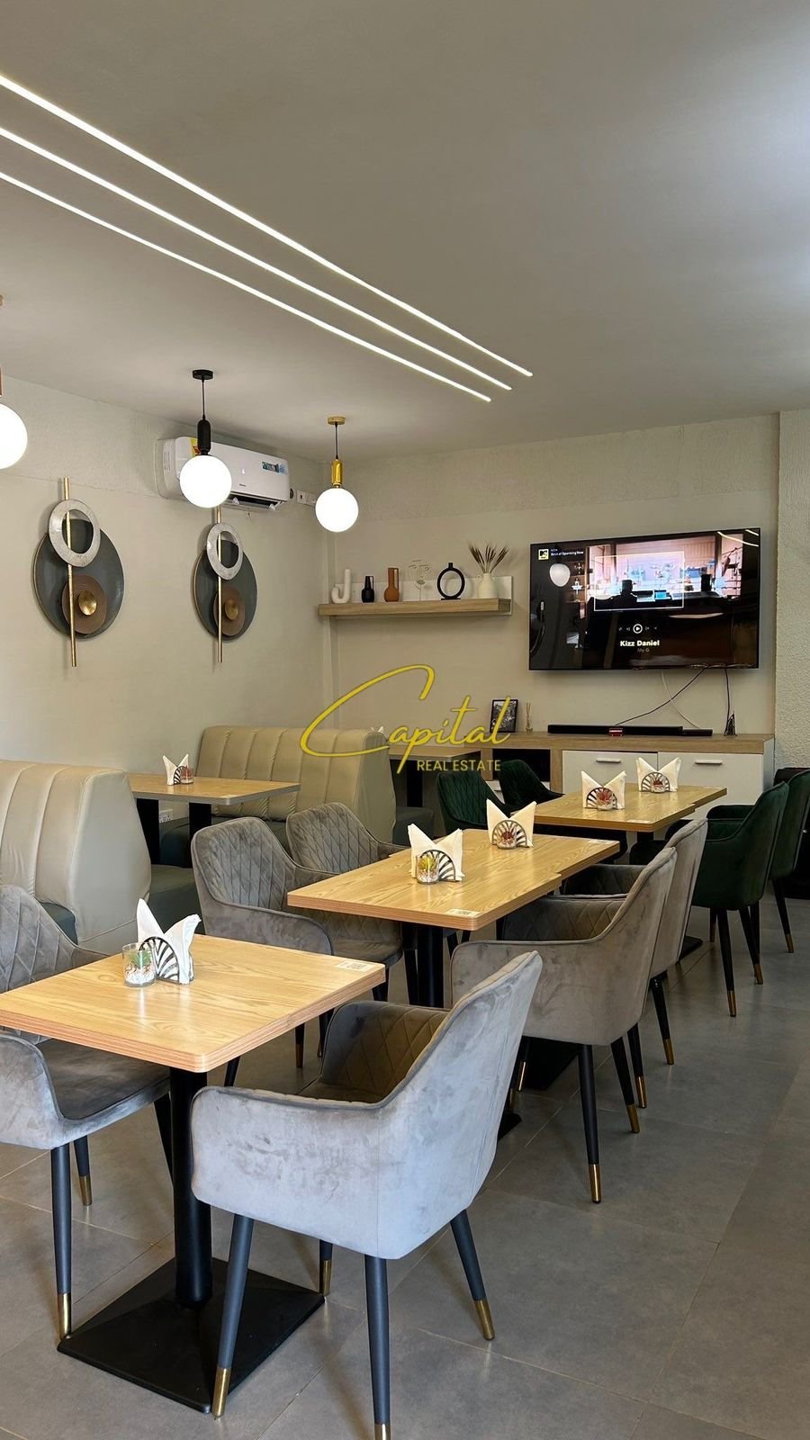 AMBIENT BIZNESI ME QIRA 64 M2 BRRYLI 100.000 LEKE