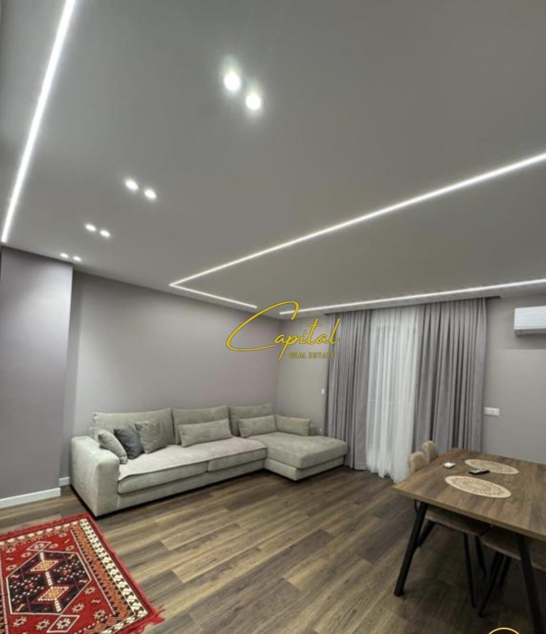 APARTAMENT ME QIRA 1+1 ISH STACIONI TRENIT 70.000 LEKE