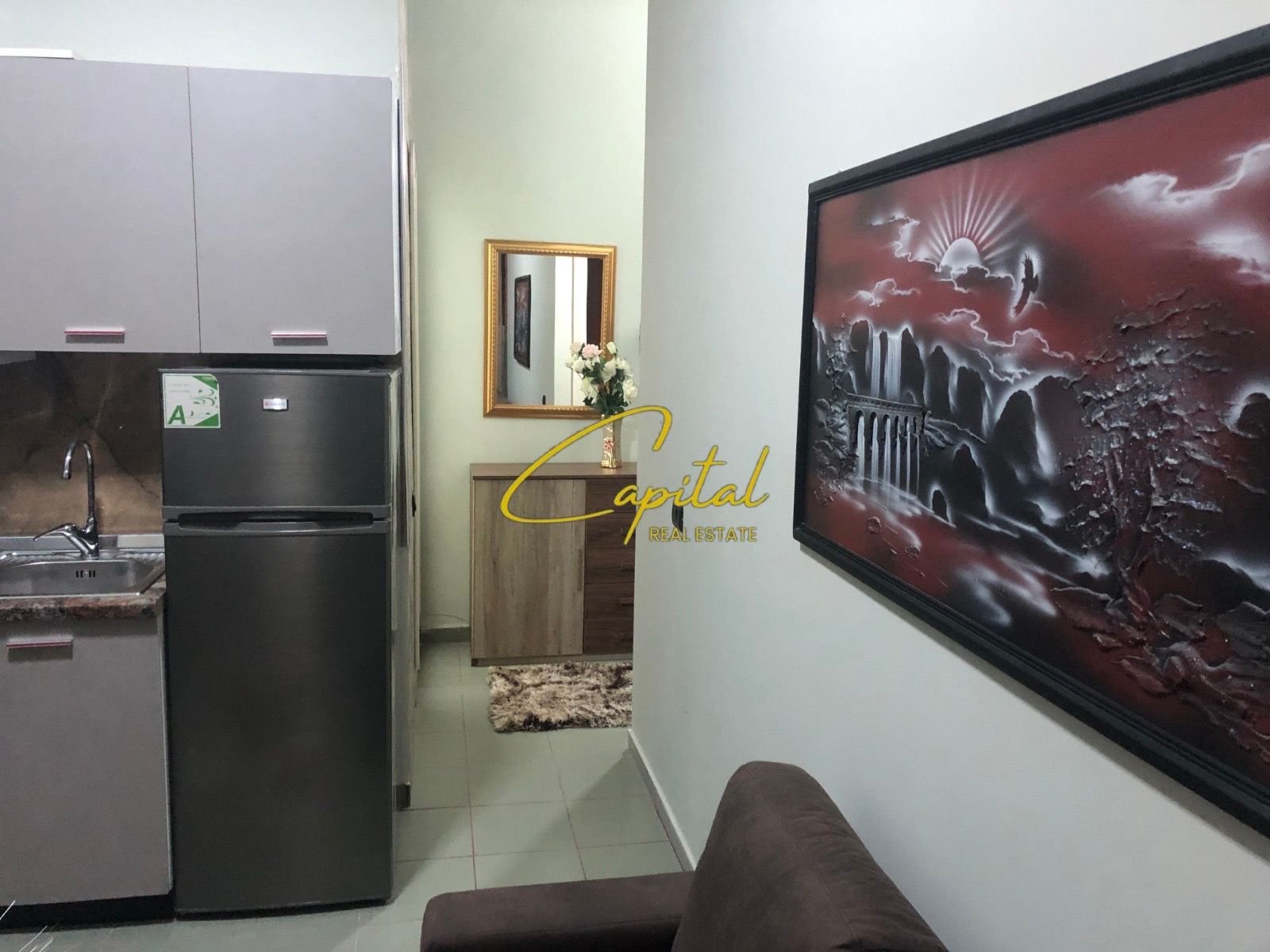 APARTAMENT GARSONIERE ME QIRA 50 M2 PAZARI I RI 50.000 LEKE