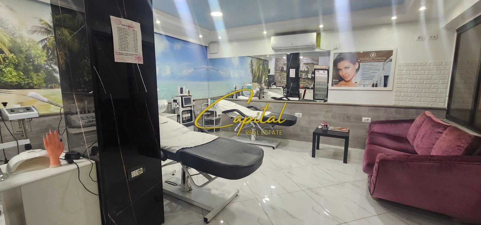 AMBIENT BIZNESI ME QIRA 55 M2 QENDER 100.000 LEKE