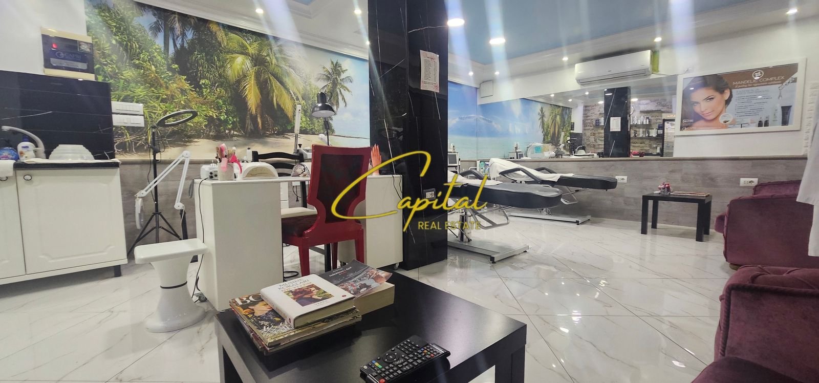 AMBIENT BIZNESI ME QIRA 55 M2 QENDER 100.000 LEKE