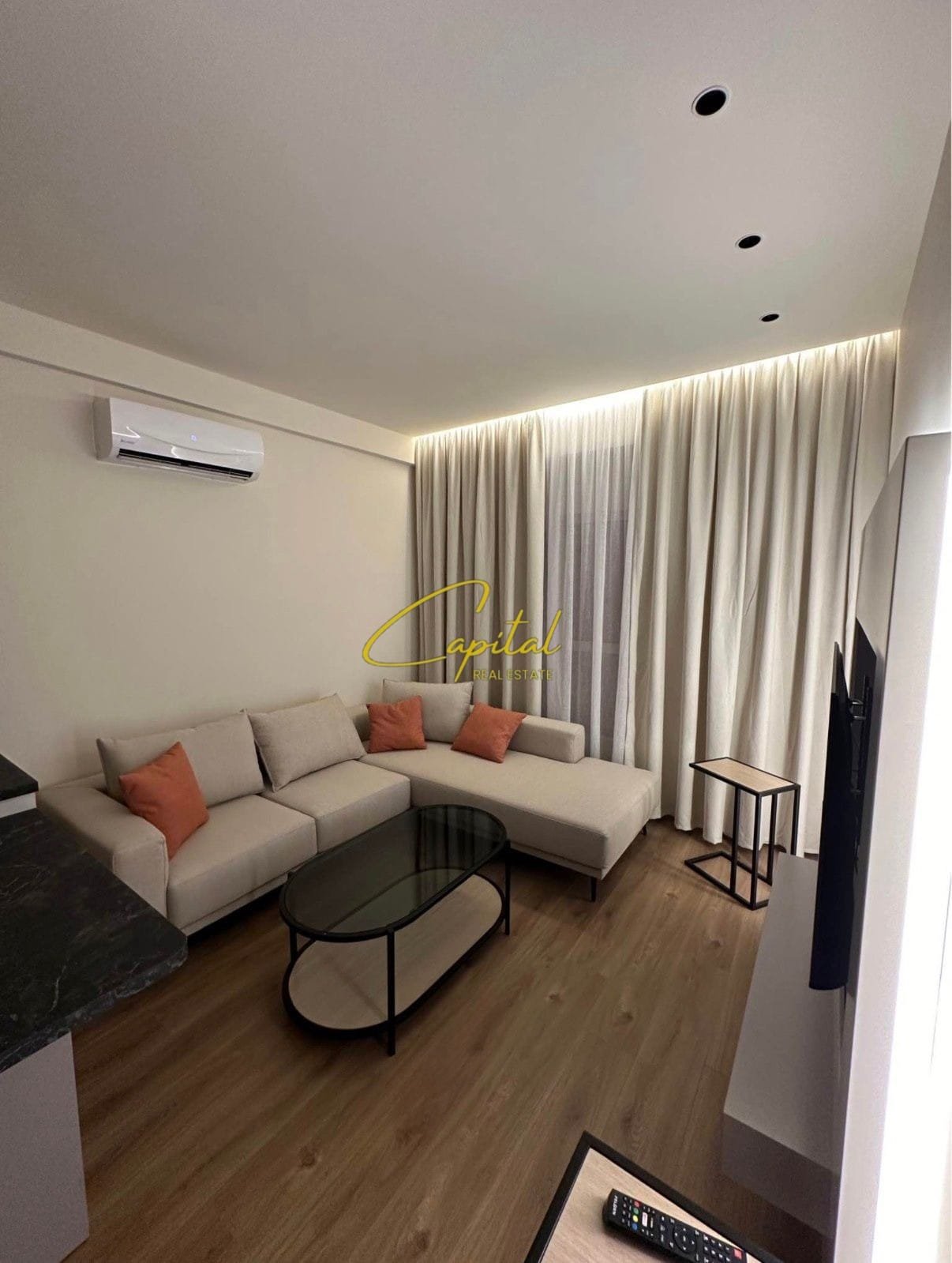 APARTAMENT ME QIRA 1+1 ALI DEMI 550 EURO