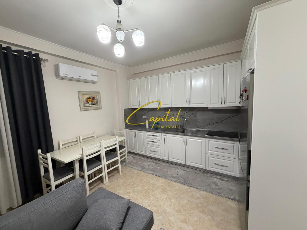 APARTAMENT ME QIRA 1+1 RRUGA BESIM ALLA 40.000 LEKE