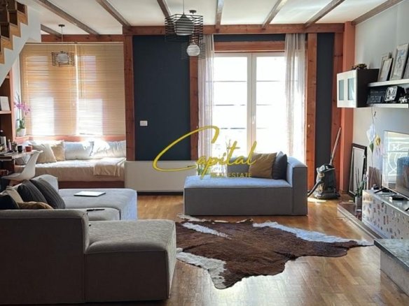 APARTAMENT TRIPLEX ME QIRA 2+1 PALLATI I BRIGADAVE 1.100 EURO