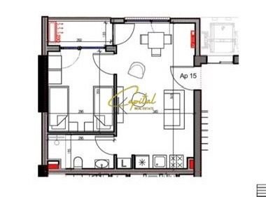 SHITET APARTAMENT 1+1 RRUGA E KAVAJES 120.000 EURO