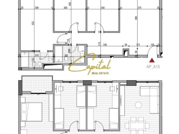 SHITET APARTAMENT 3+1 RRUGA 5 MAJI 189.000 EURO