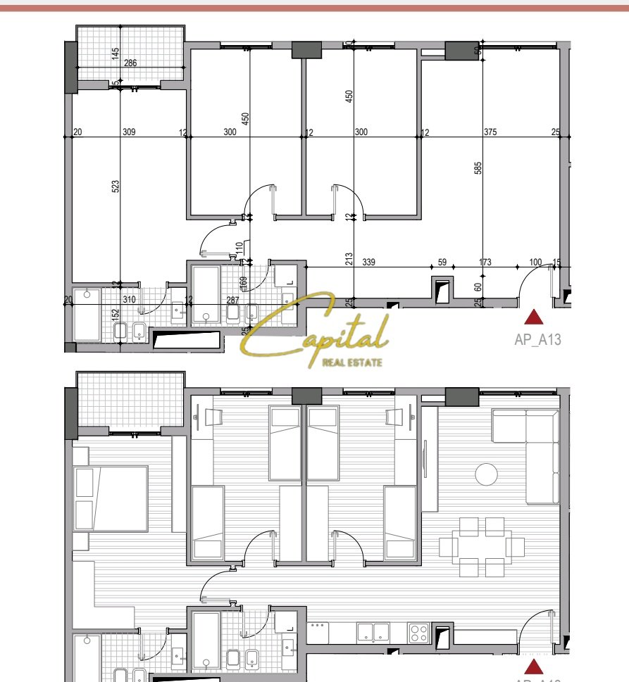 SHITET APARTAMENT 3+1 RRUGA 5 MAJI 189.000 EURO