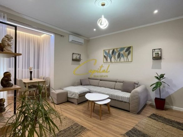 APARTAMENT ME QIRA 1+1 KOMPLEKSI DELIJORGJI 65.000 LEKE