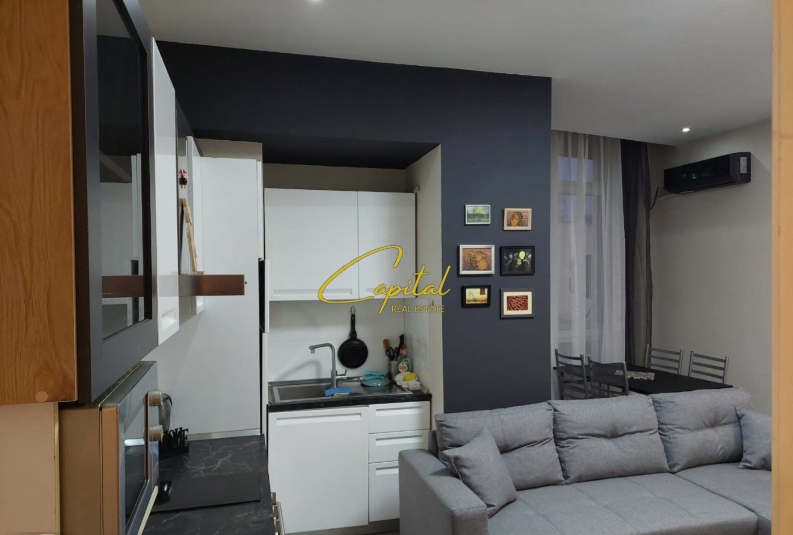 APARTAMENT ME QIRA 1+1 RRUGA E ELBASANIT 60.000 LEKE