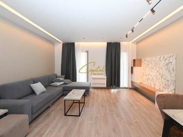APARTAMENT ME QIRA 2+1 KOMPLEKSI DELIJORGJI 1.300 EURO