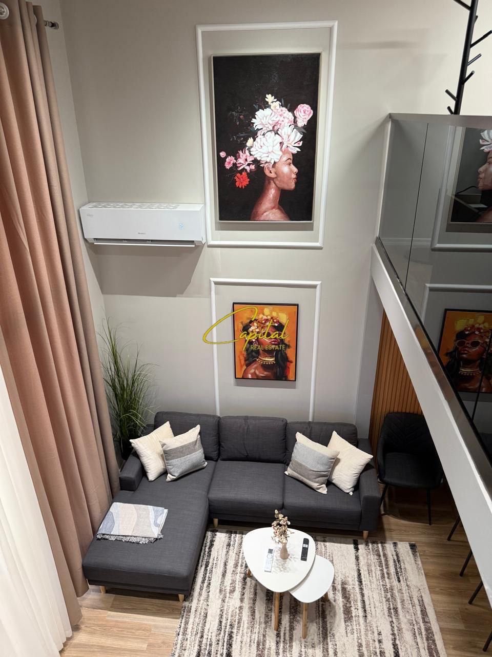 APARTAMENT DUBLEX ME QIRA 60 M2 KOMPLEKSI GOLDEN PARK 3 60.000 LEKE