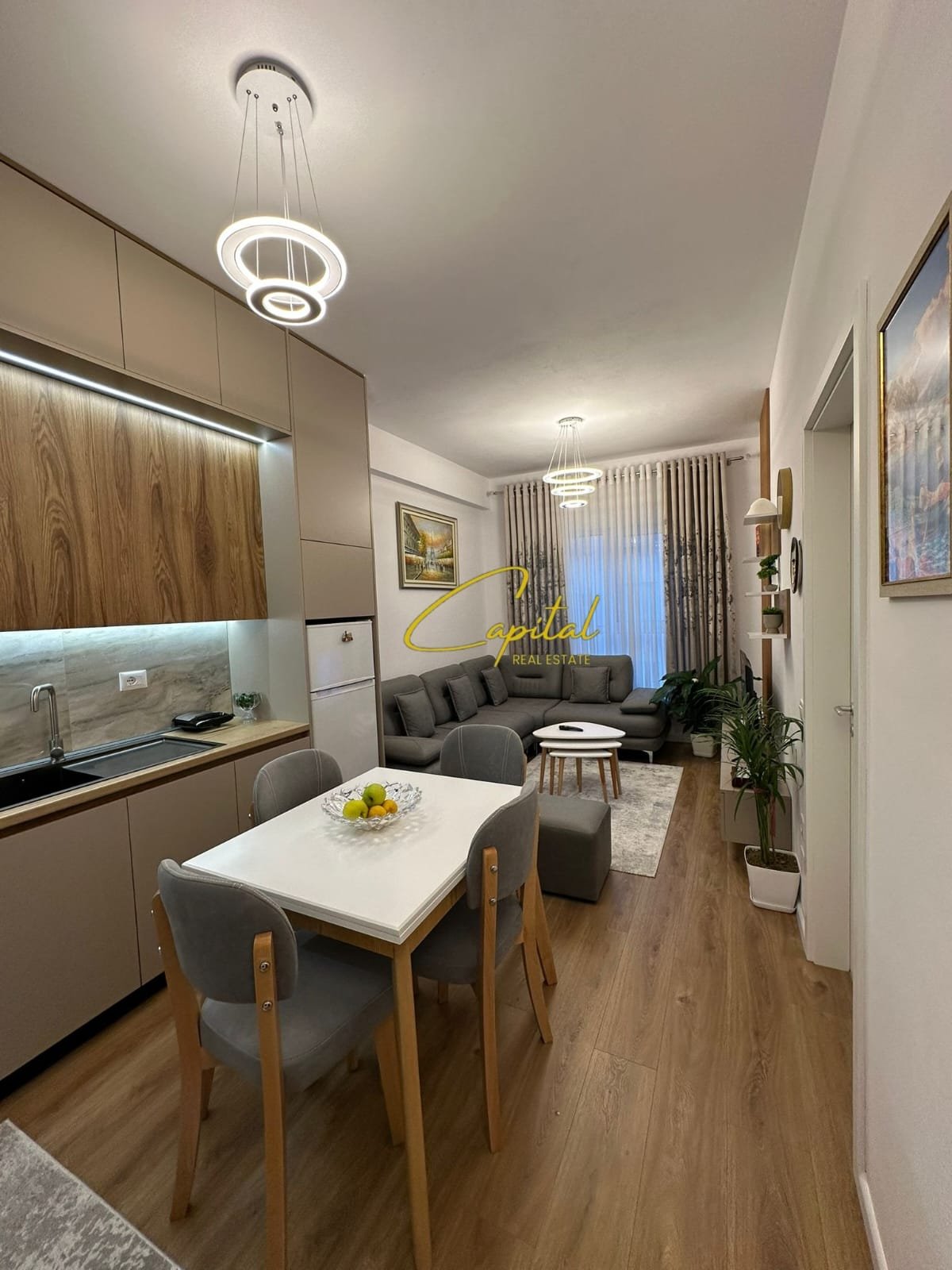 APARTAMENT ME QIRA 1+1 ALI DEMI 45.000 LEKE