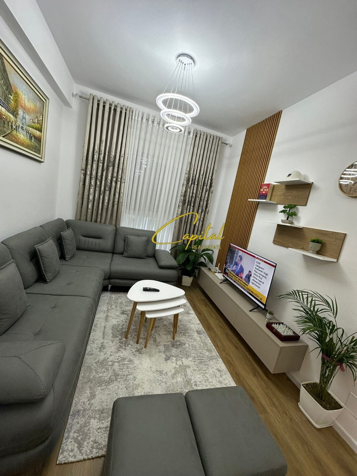 APARTAMENT ME QIRA 1+1 ALI DEMI 45.000 LEKE