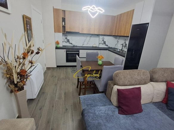APARTAMENT ME QIRA 1+1 XHAMLLIKU 55.000 LEKE