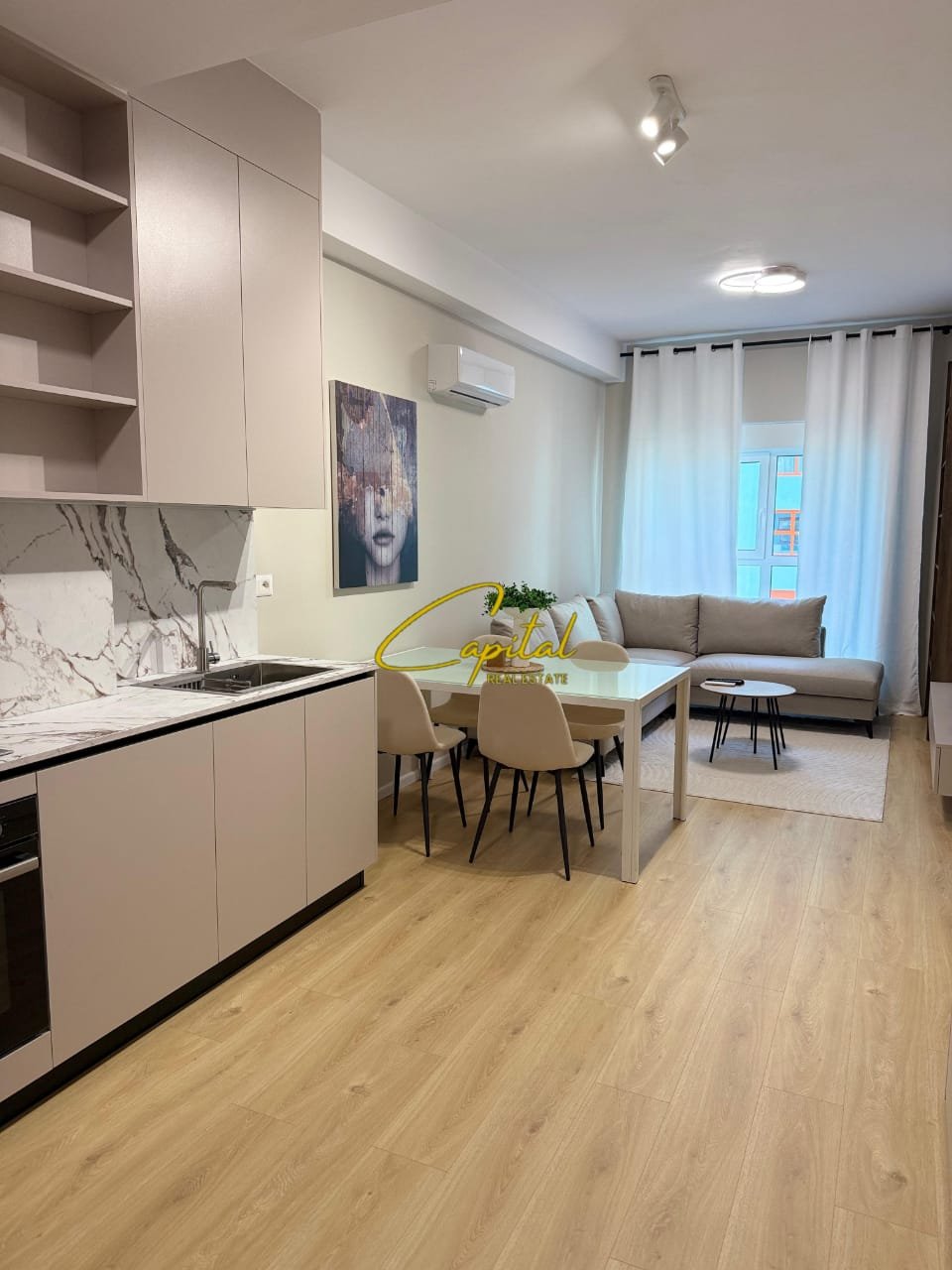 APARTAMENT ME QIRA 1+1 KOMPEKSI MANGALEM 43.000 LEKE