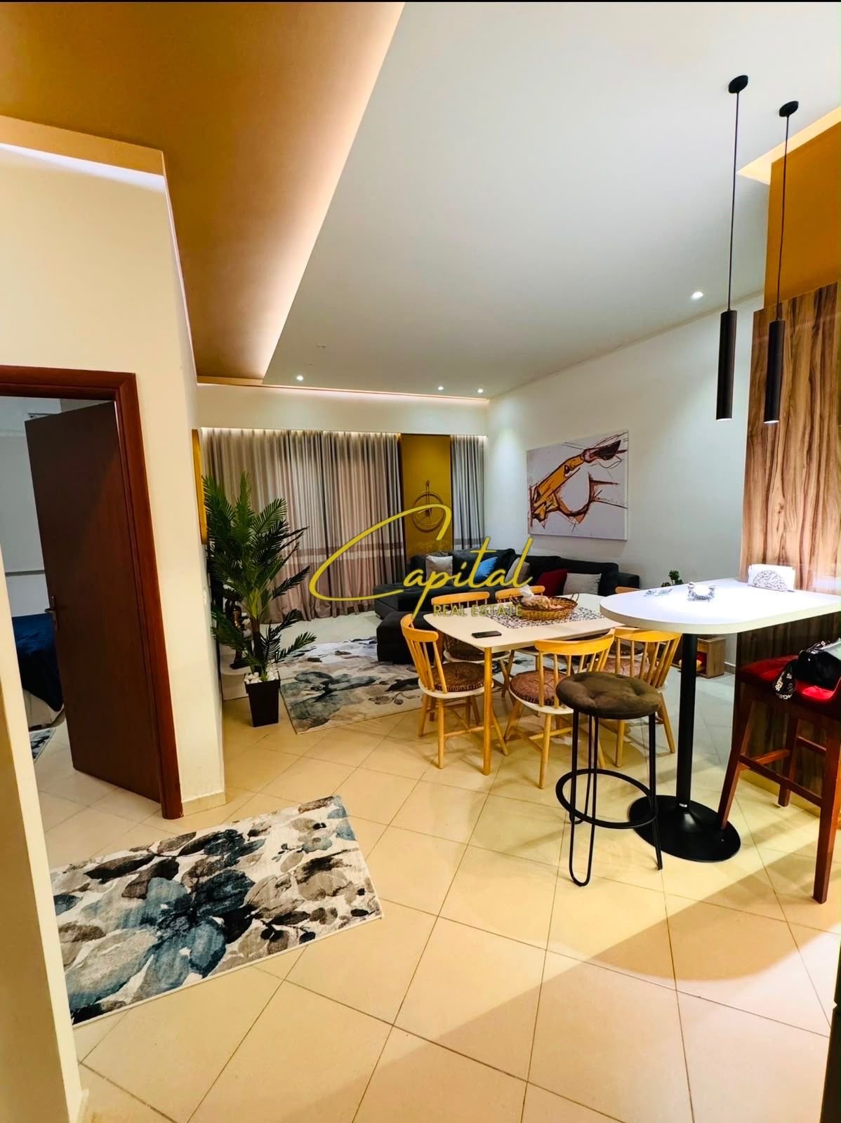 APARTAMENT ME QIRA 1+1 KODRA E DIELLIT 65.000 LEKE