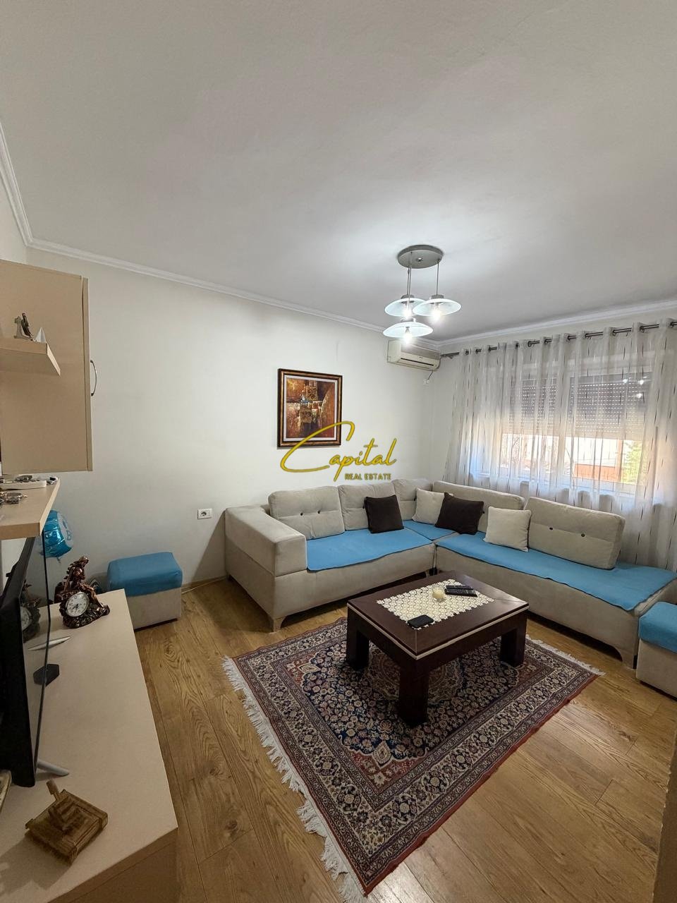 APARTAMENT ME QIRA 1+1 SHKOLLA E BASHKUAR 46.000 LEKE