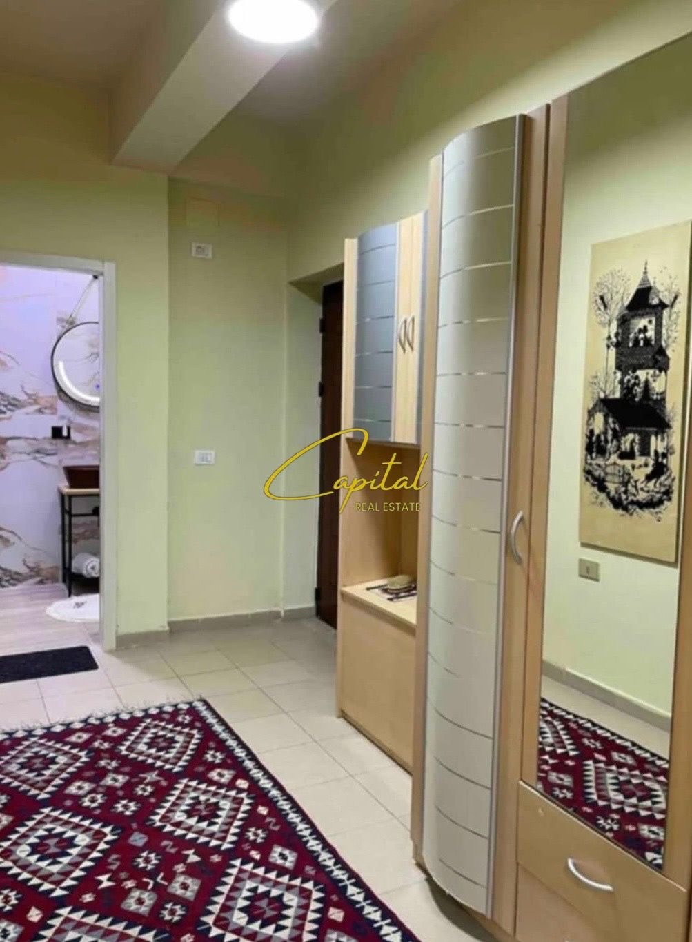 APARTAMENT ME QIRA 1+1 BULEVRADI ZOGU PARE 55.000 LEKE