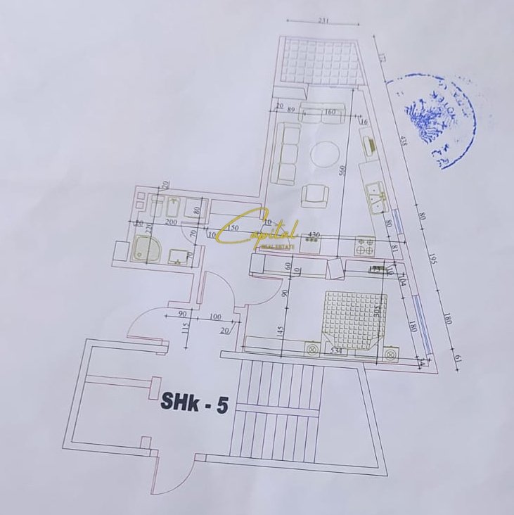 SHITET APARTAMENT 1+1 ASTIR 11.500.000 LEKE