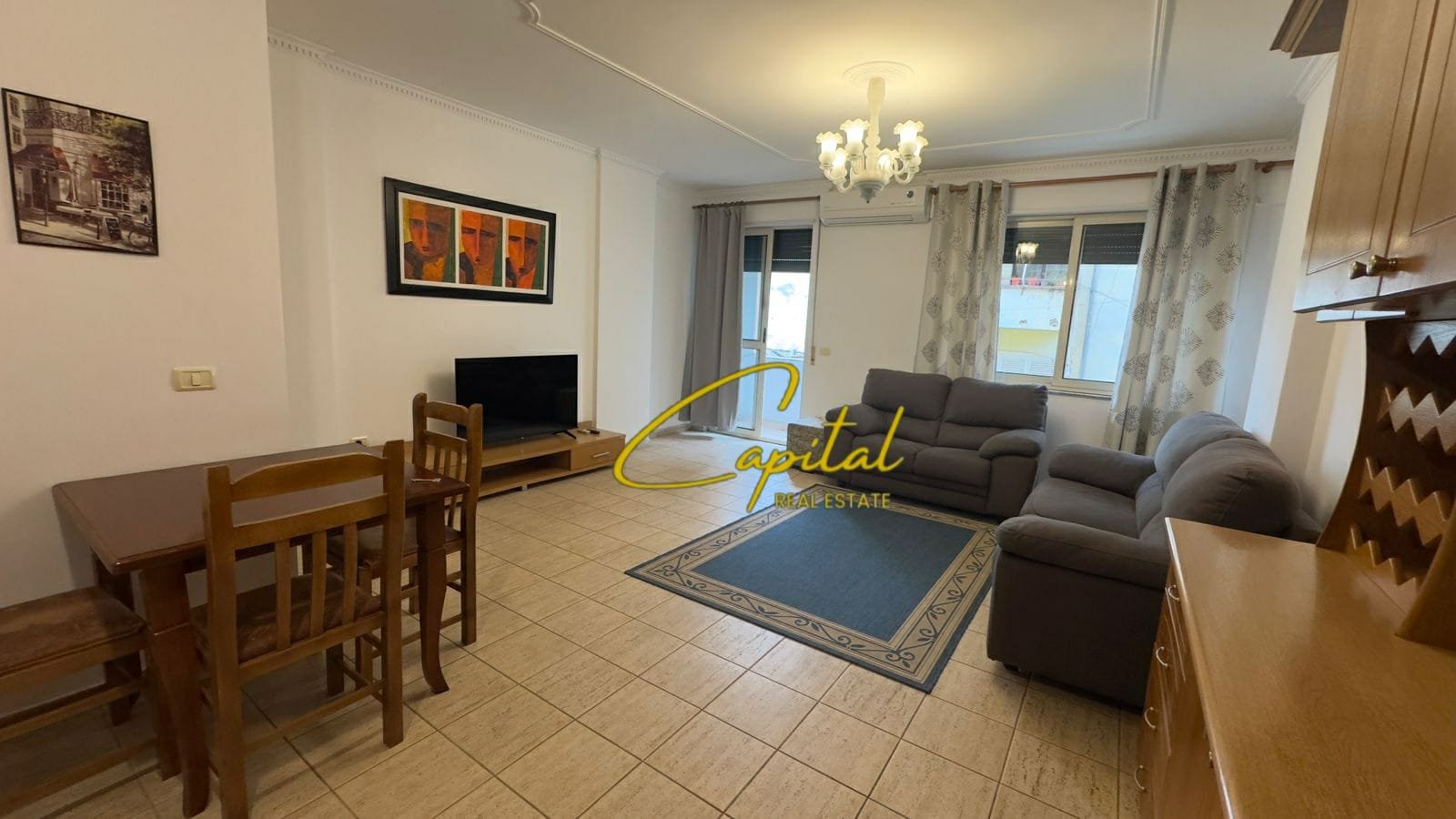APARTAMENT ME QIRA 1+1 QENDER 65.000 LEKE