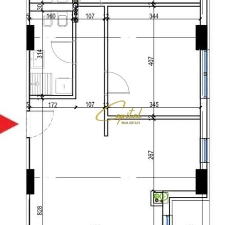 ZYRE ME QIRA 122 M2 BULEVARDI I RI 140.000 LEKE