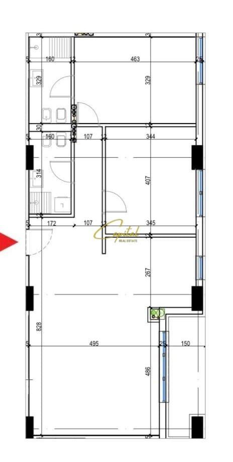WhatsApp Image 2026-07-17 at 10.28.31 AM ZYRE ME QIRA 122 M2 BULEVARDI I RI 140.000 LEKE