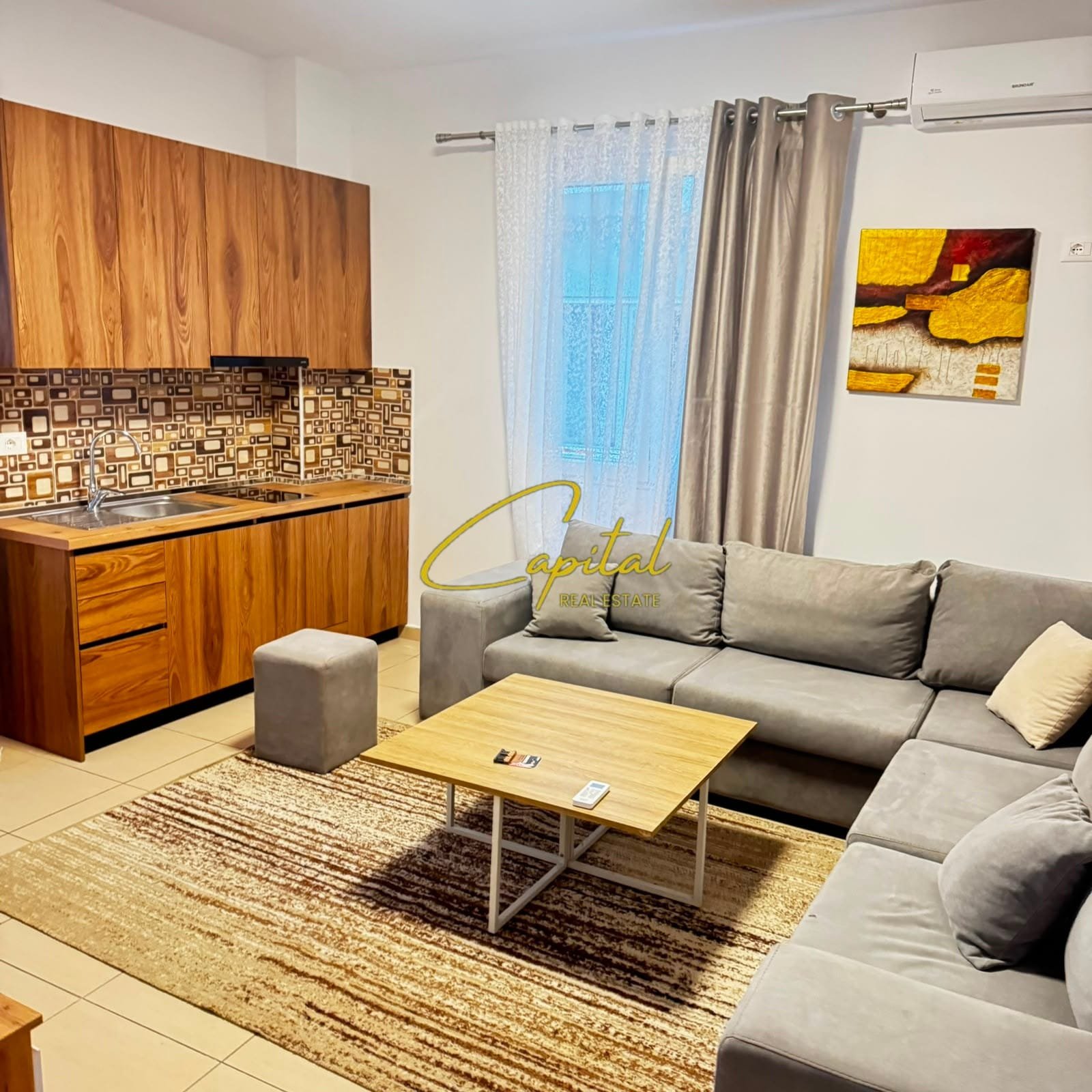 APARTAMENT ME QIRA 1+1 5 MAJI 50.000 LEKE