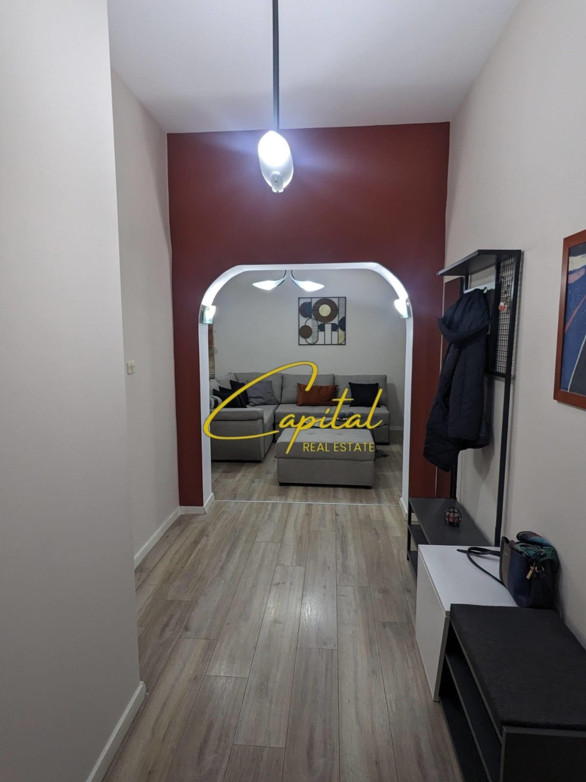 APARTAMENT ME QIRA 1+1 VASIL SHANTO 63.000 LEKE