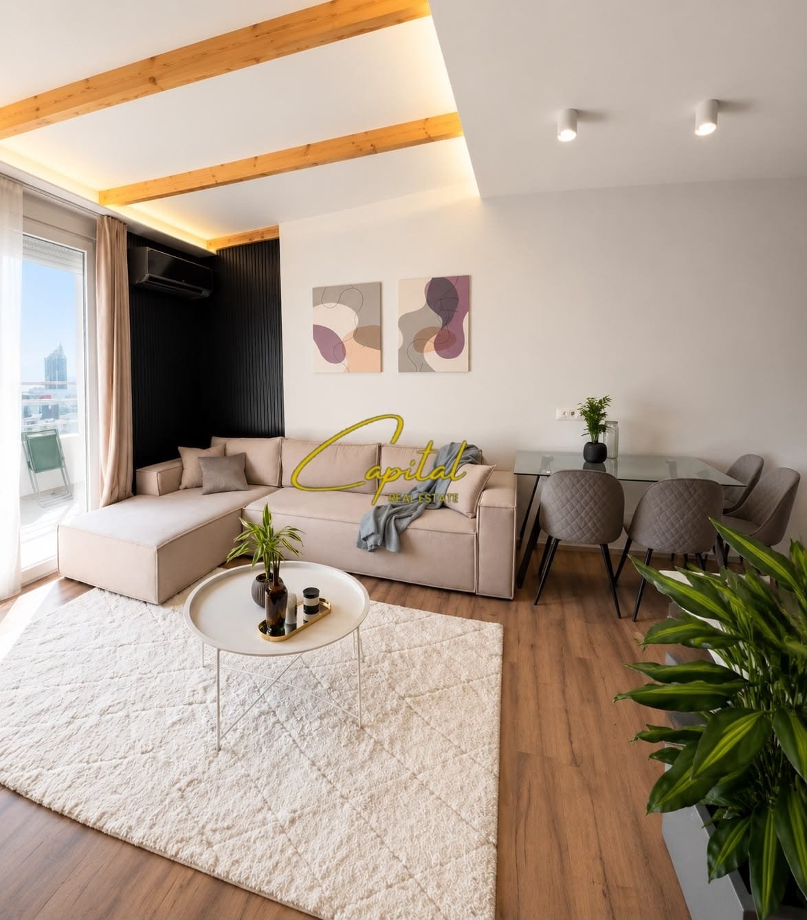 APARTAMENT ME QIRA 1+1 ASTIR 60.000 LEKE