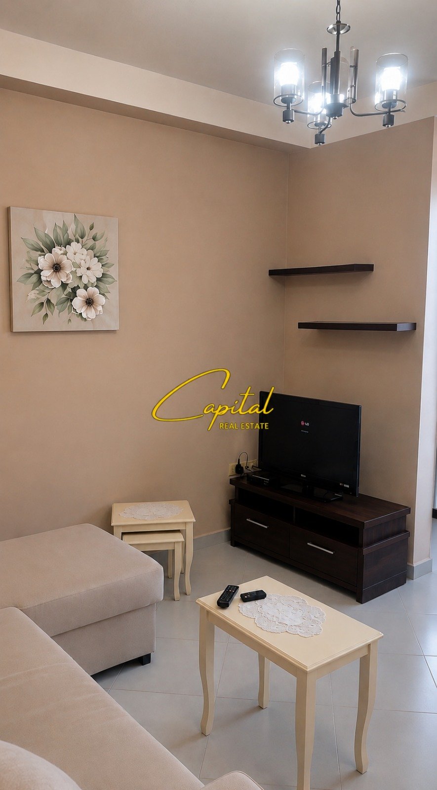 APARTAMET ME QIRA 2+1 ISH STACIONI TRENIT 60.000 LEKE