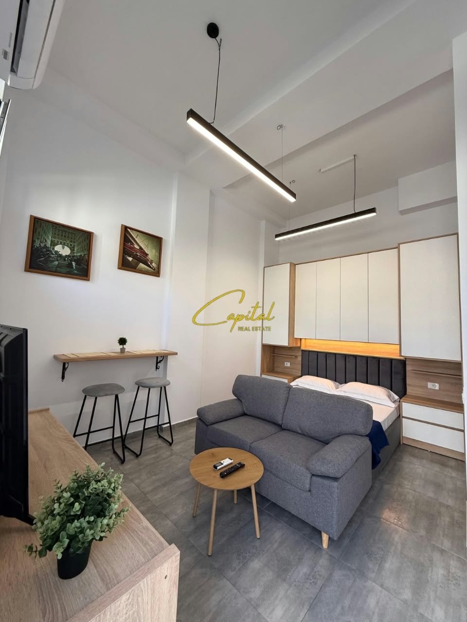 GARSONIERE ME QIRA 30 M2 KOMPLEKSI MAGNET 40.000 LEKE