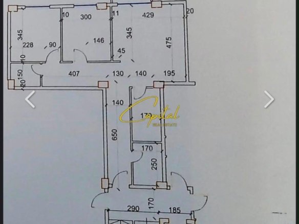 SHITET APARTAMENT 2+1 FRESKU 150.000 EURO