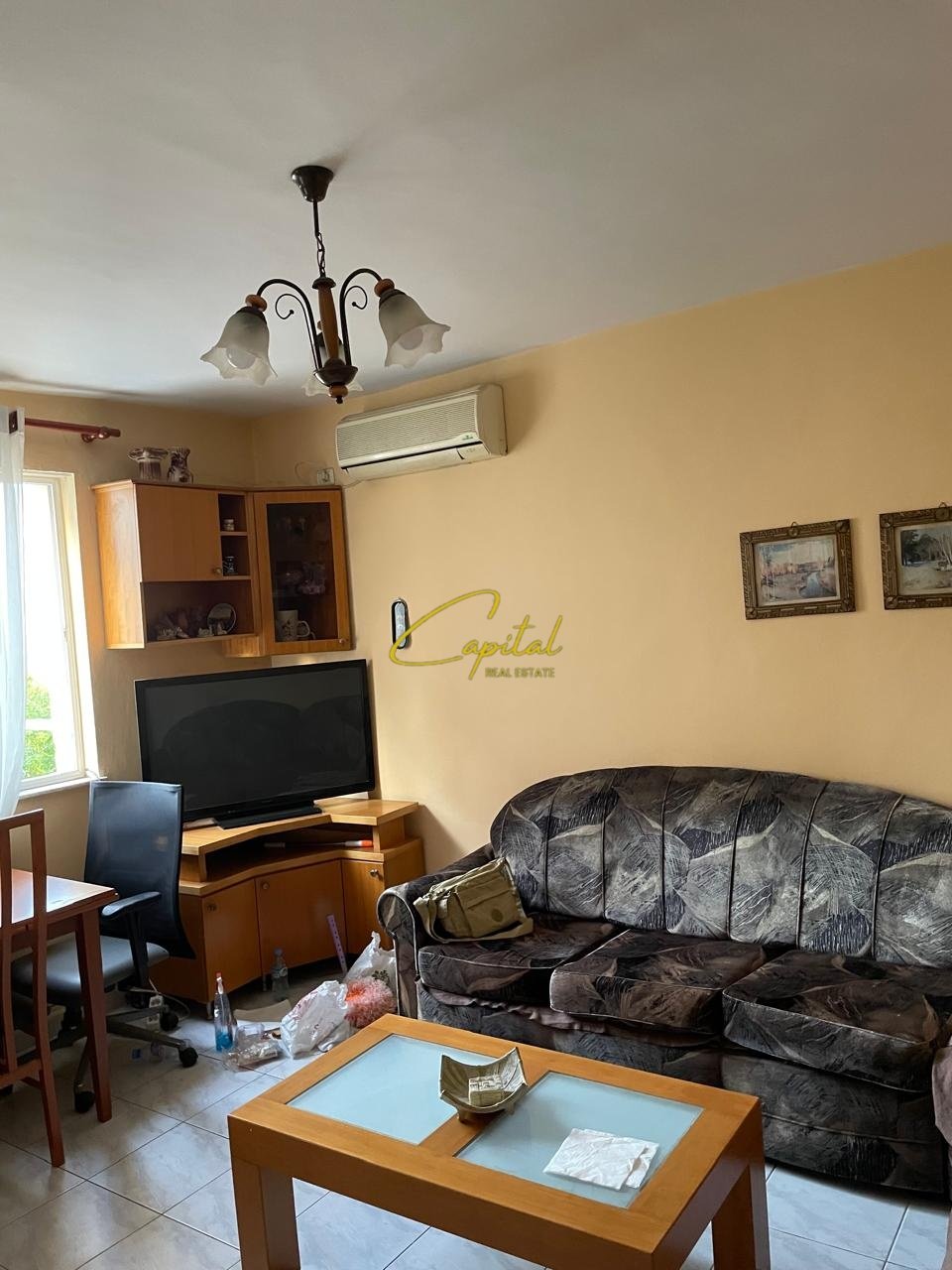 APARTAMENT ME QIRA 2+1 ISH TREGU ELEKTRIK 60.000 LEKE