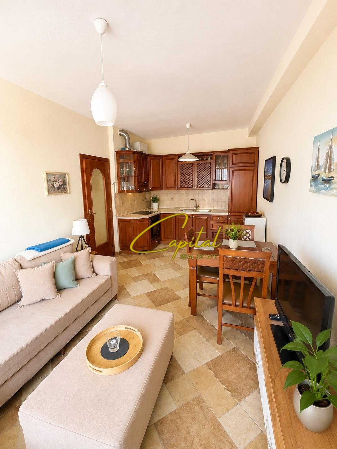 APARTAMENT ME QIRA 2+1 ISH STACIONI TRENIT 650 EURO