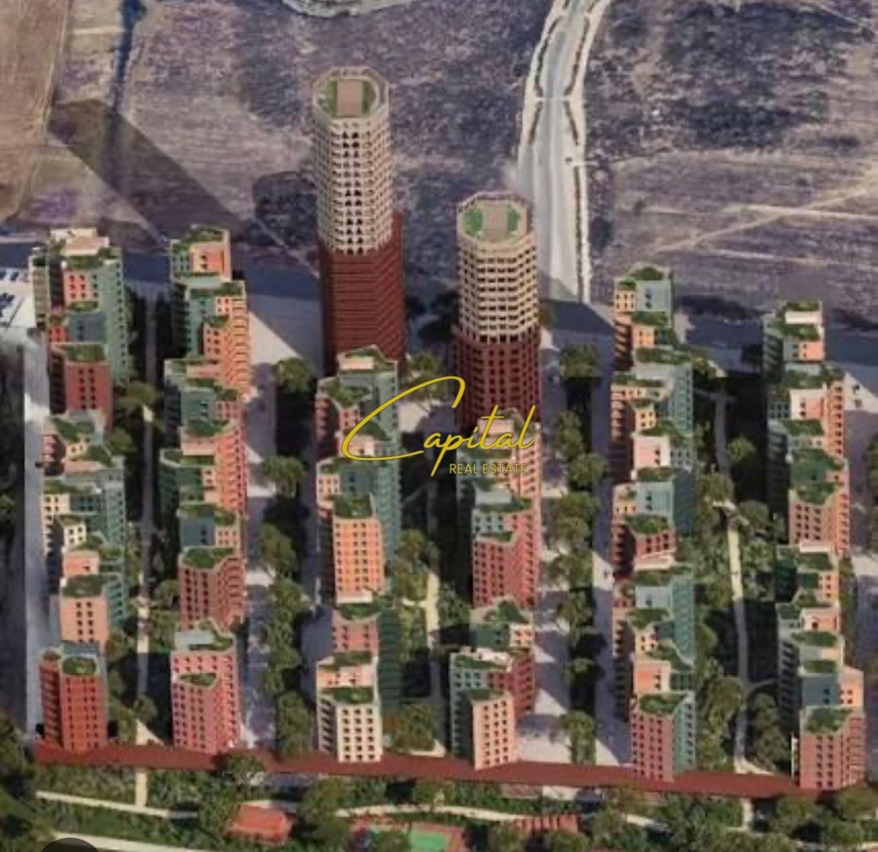 SHITET APARTAMENT 2+1 RIVER PARK RESIDENCE 115.000 EURO