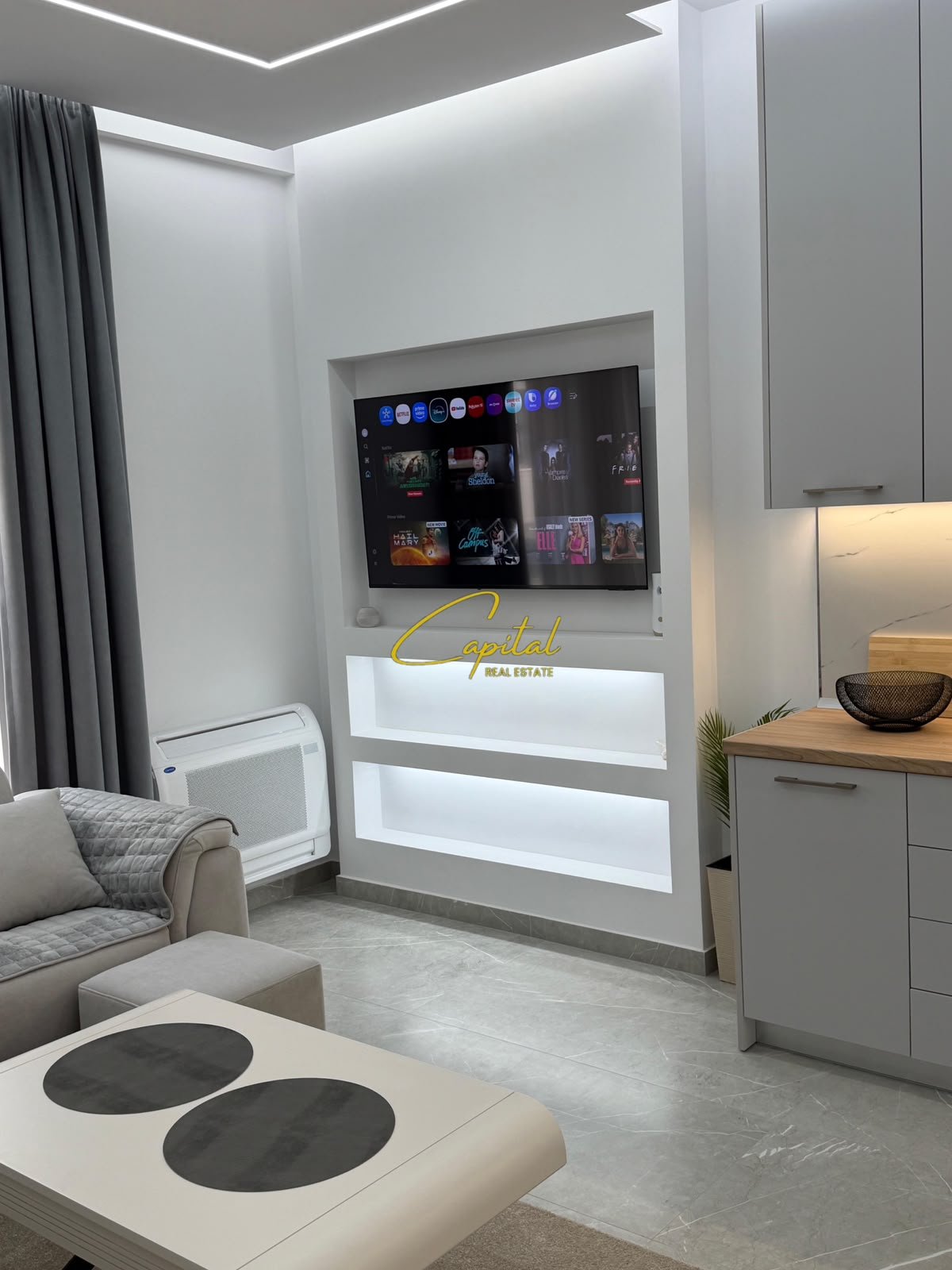 APARTAMENT ME QIRA 1+1 SAUK 70.000 LEKE