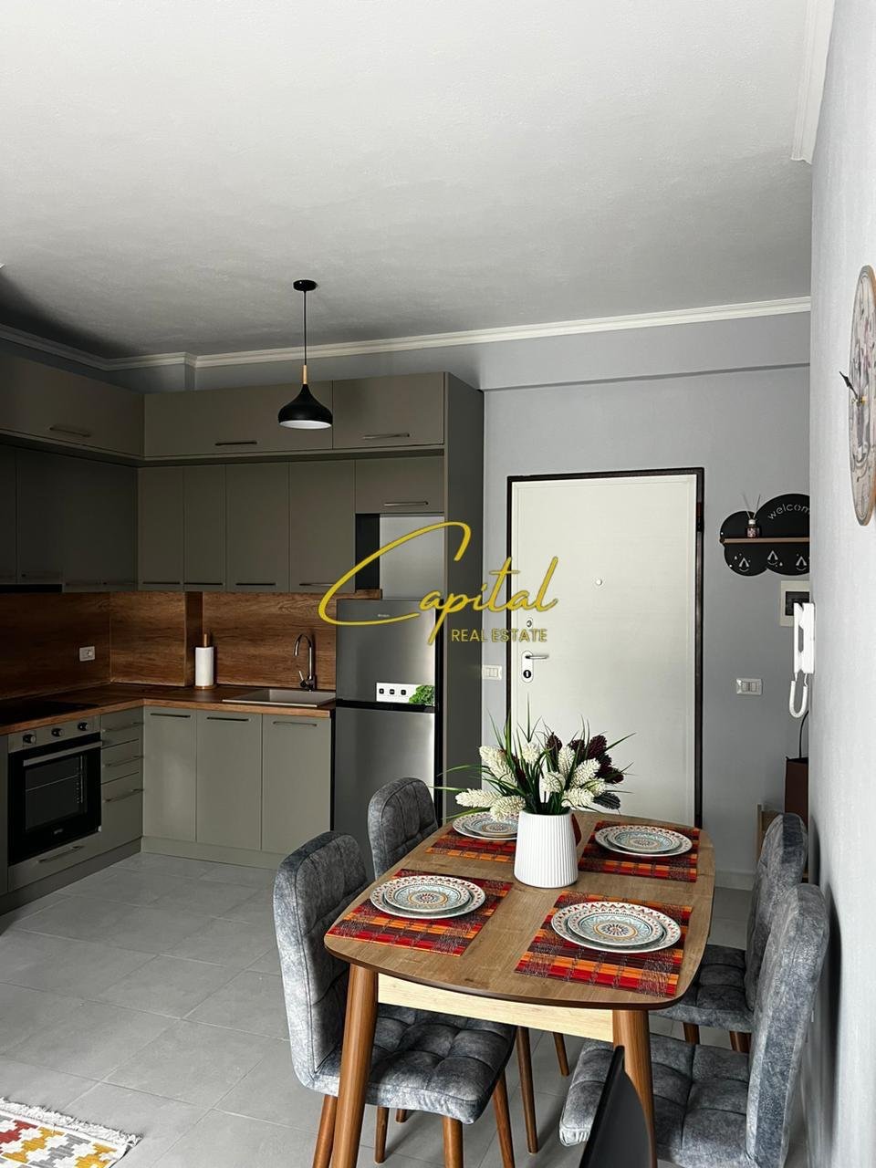 APARTAMENT ME QIRA 1+1 PORCELAN 50.000 LEKE