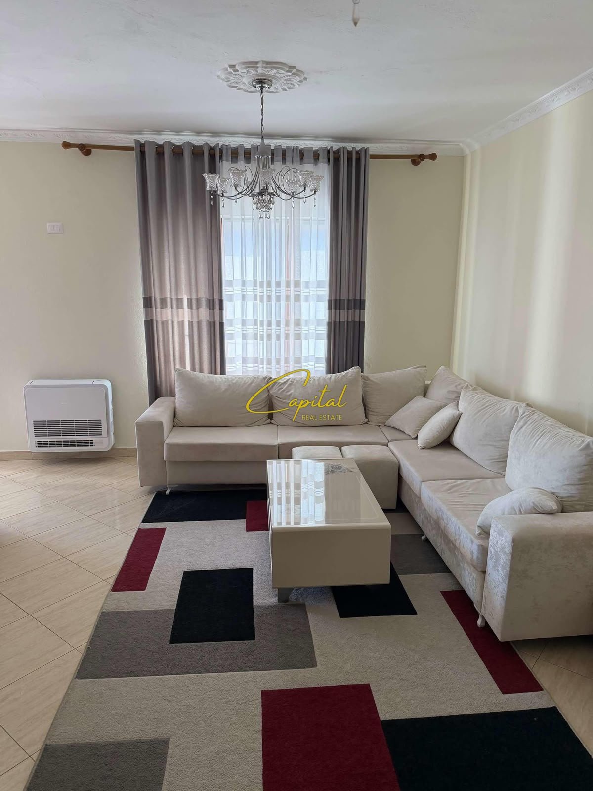 APARTAMENT ME QIRA 2+1 SAUK 55.000 LEKE